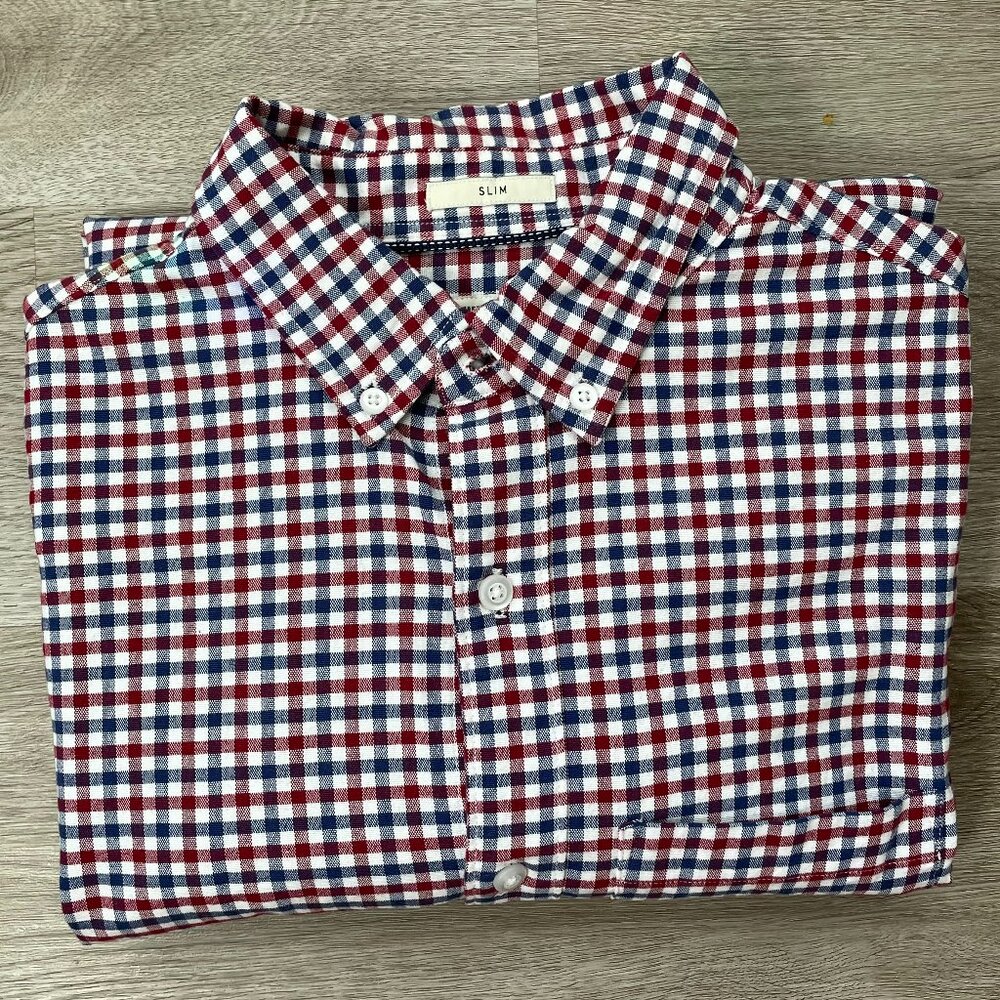 Men's  Slim Button Down Shirt Size S